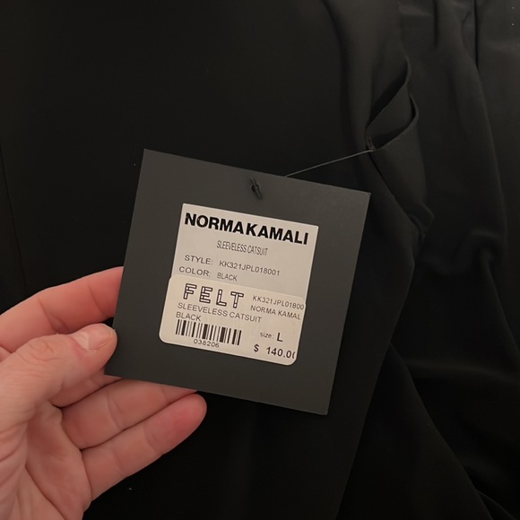 NWT Norma Kamali Sleeveless Catsuit Jumpsuit - Picture 2 of 5